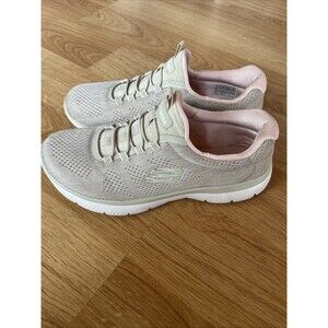 Skechers Sport Women's Summits Fun Flare Sneaker, TPPK=Taupe Pink, 7.5